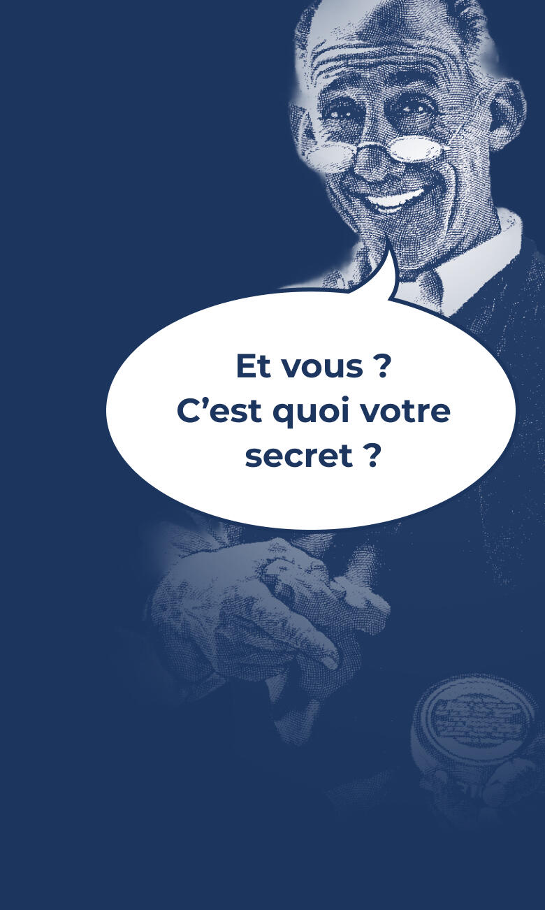 Partager vos secrets