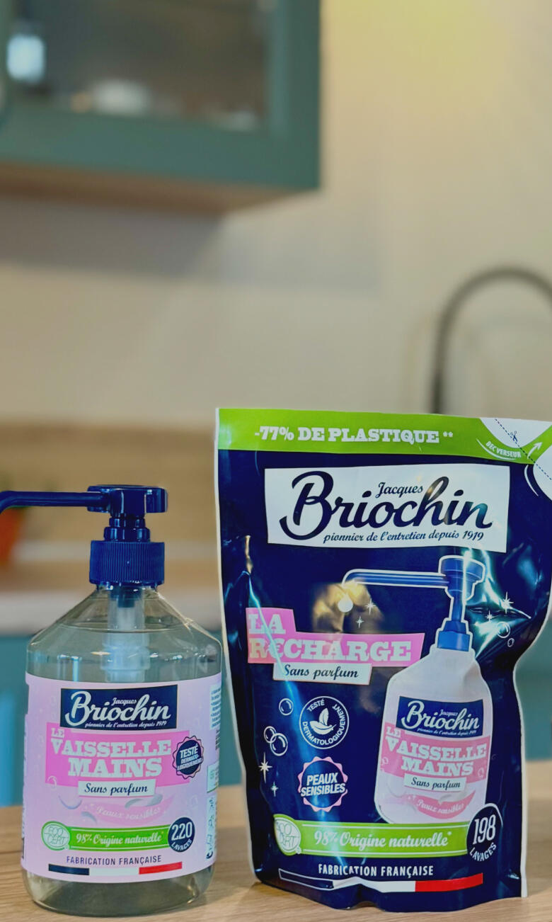 Notre Vaisselle & Mains Peaux Sensibles