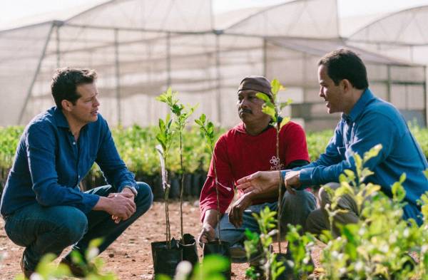 co-fondateurs sur le terrain
