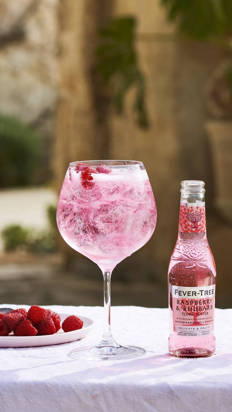 Framboise & rhubarbe Tonic Water